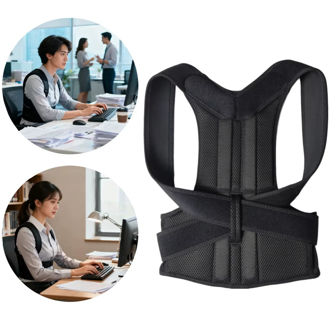 Summit Lab Humpback Posture Corrector, Scoliosis Corrector, Student Posture Trainer for Humpback Prevention, Unisex Sitting Posture Correct