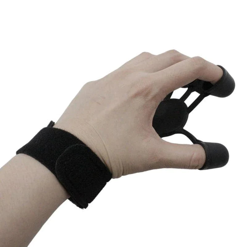 Summit Lab Finger Expander Hand Grip Strengthener for Wrist Rehabilitation and Resistance Training - Silicone Exerciser