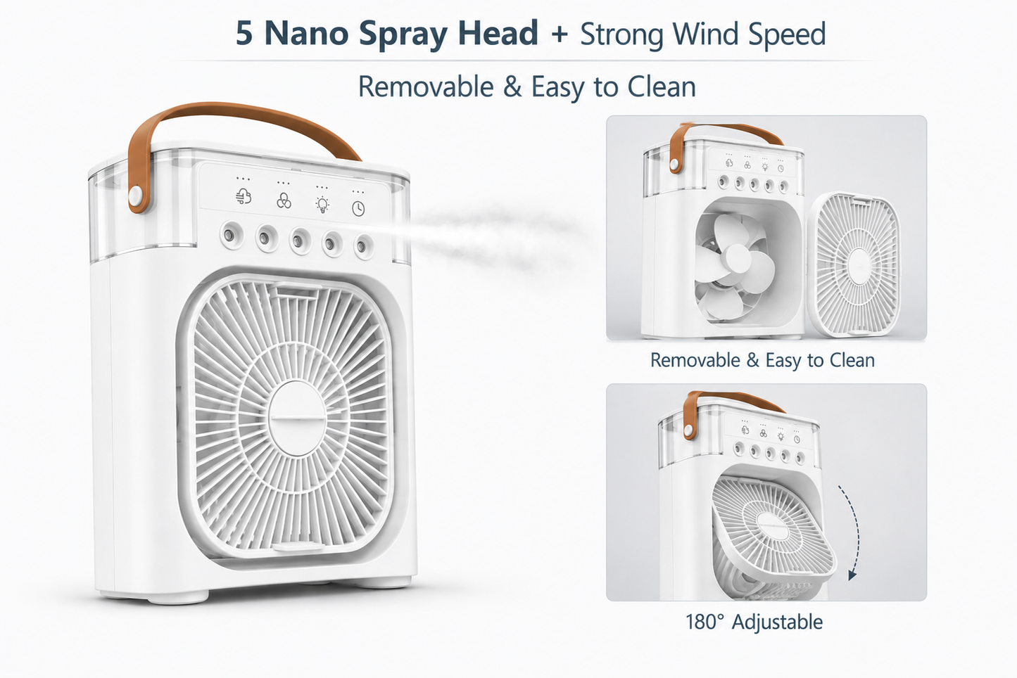 Summit Lab 3-in-1 Air Conditioning Fan