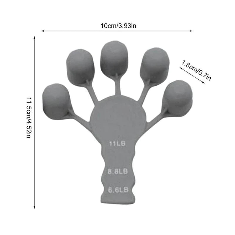 Summit Lab Finger Expander Hand Grip Strengthener for Wrist Rehabilitation and Resistance Training - Silicone Exerciser